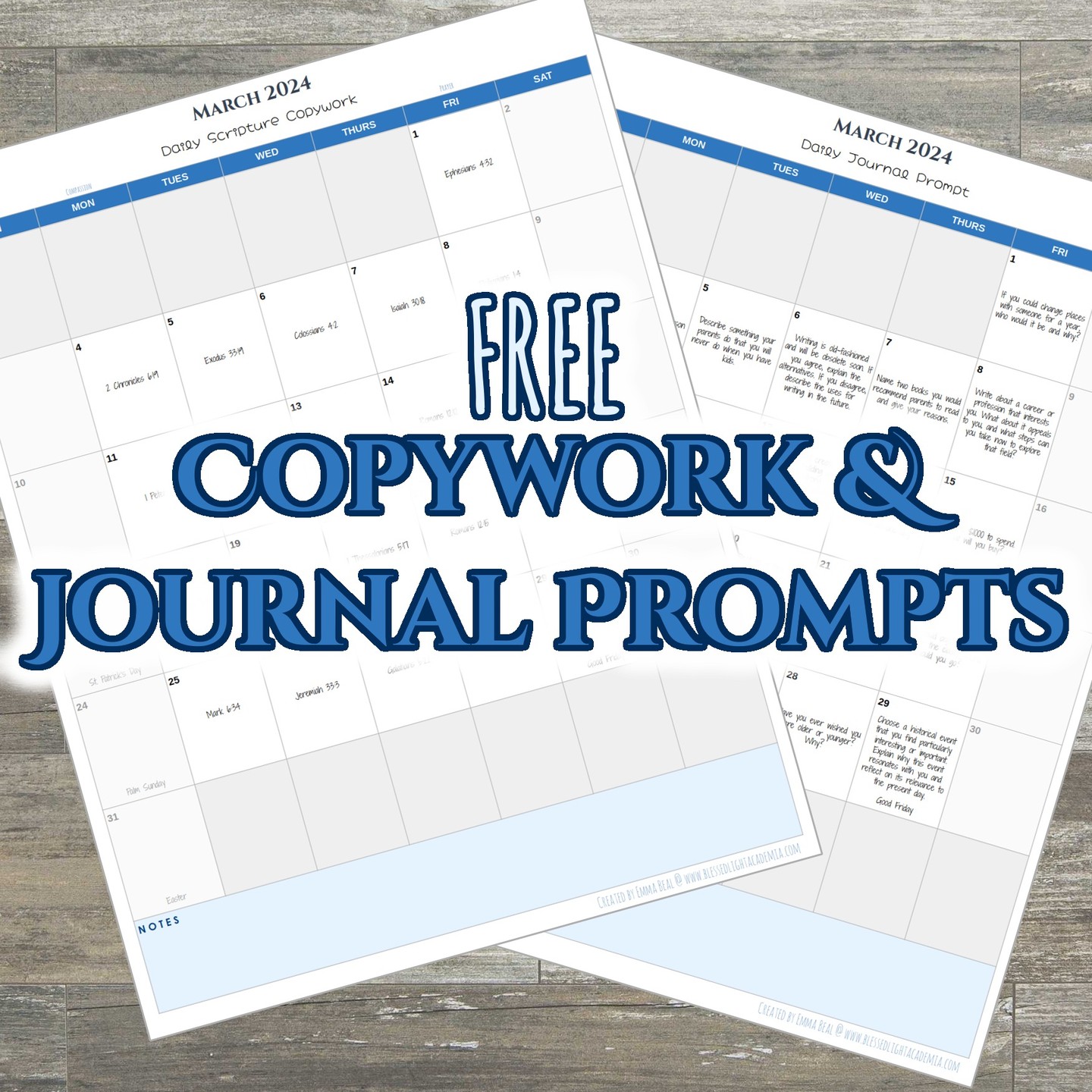 Get your free printable!

Print and go list of daily scripture to copy, and twaddle-less journal prompts to make your school day that much easier.
.
.
.
.
.
https://blessedlightacademia.gumroad.com/l/24-03-CWJP
(if you are on mobile, just comment 'link please!' and I will DM you the link to your inbox!)
.
.
.
.
.
.
#homeschool #hs #printable #copywork #copyworkprintables #homeschoolprintable #clicknprint #CM #charlottemason #dailyjournal #dailyjournalprompt #biblicalcopywork #homeschooling #homeeducation #free #freeprintable