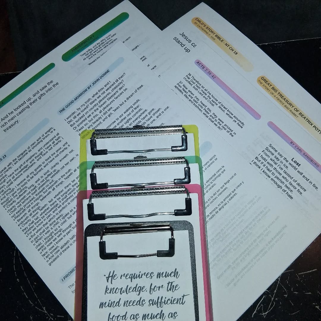 Color coding makes me happy...
.
This is our 2nd term recitation selections, mostly based on AO years, but also our monthly selections.
.
.
.
.
.
.
.
.
#cm #cmed #cmfamily #charlottemason #charlottemasoneducation #ao #y8 #y6 #y35 #yk #amblesideonline #bla #homeschool #bigfamily #thisishowwedoit #recitation #poetry #memorization #colorcoding